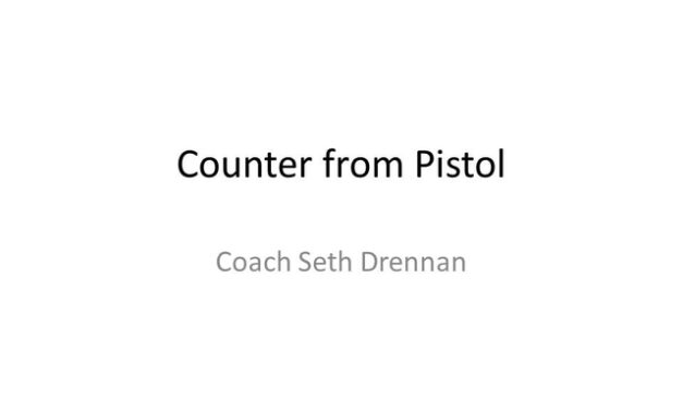 Counter from Pistol