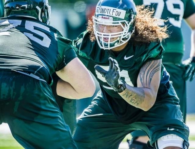 OL Drills – Zone Blocking – Michigan State Univeristy