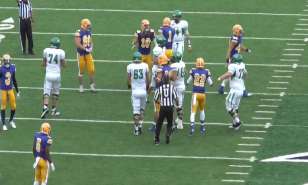 3 Deep, 2 Under Open Dog Pressure- Montana State University