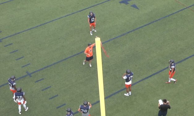 Curl Flat Drop Drill from Outside Alignment- University of Louisiana