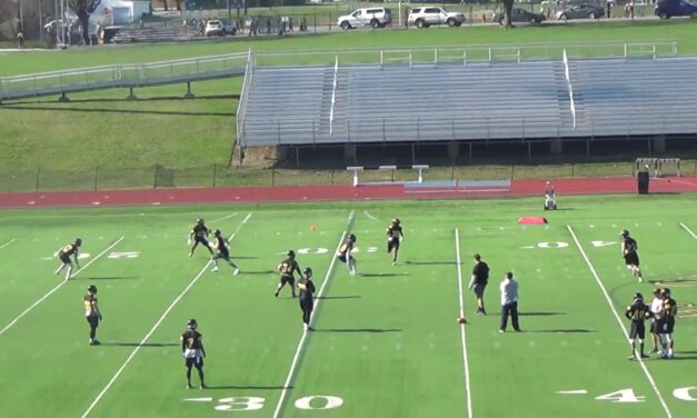 DB Read Half-Line Coverage Drill vs CurlFlat Concept (Quarters Emphasis)- Millersville College (PA)