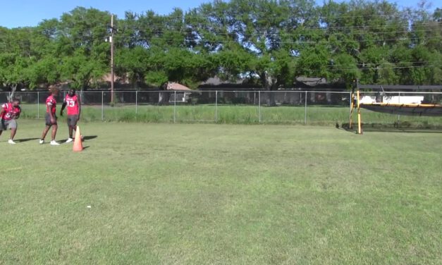 DL Move Drill (Lag Technique)- Franklin High School (LA)