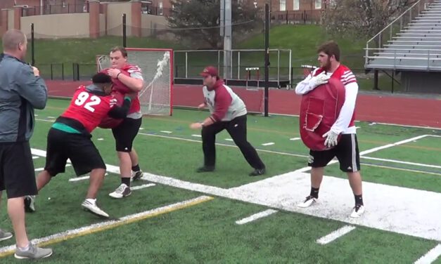 DL Shed and Tackle Drill- Bridgewater College (VA)