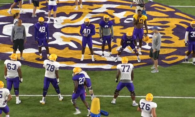 ILB vs Guard Rush Drill- LSU