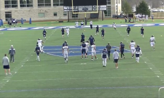 Net Drill for Punt Coverage- Washburn University