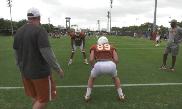 TE C Gap Cutoff Drill vs 7 Tech Defender from Detached Position- University of Texas