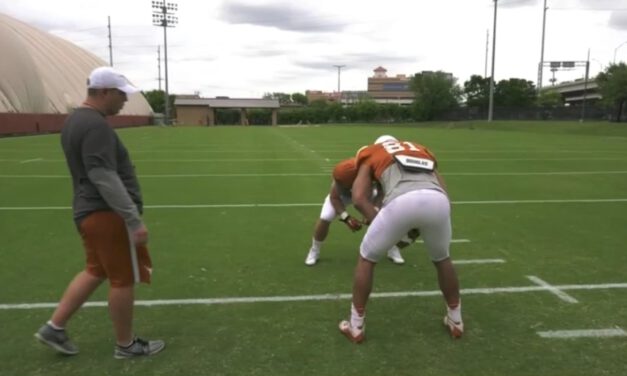 TE C Gap Cutoff Drill From Attached Position- University of Texas