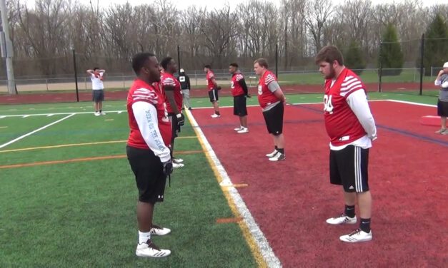 DL Lean and React Drill (no hands)- Bridgewater College (VA)