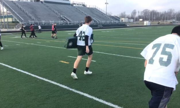 Guard Kick Out Drill (Defender Perpendicular)- Cloverleaf HS (OH)