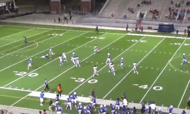 Inside Zone Concept (Unbalanced Formations)- Conroe Oak Ridge HS (TX)