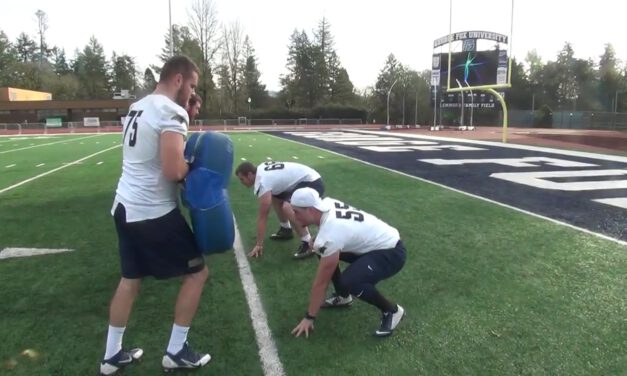 OL Kick Slide with Punch Drill- George Fox University (OR)