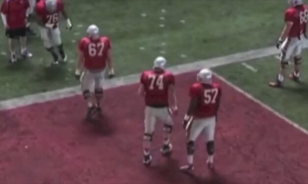 OL Sift Drill for Backside Tackle- Ohio State University