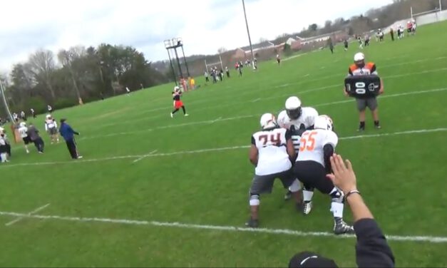 OL Zone Combination Drill (Second Level Reaction)- Tusculum College