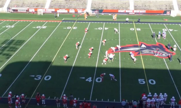 OLB 7v7 Drop Drill- Stony Brook University (NY)