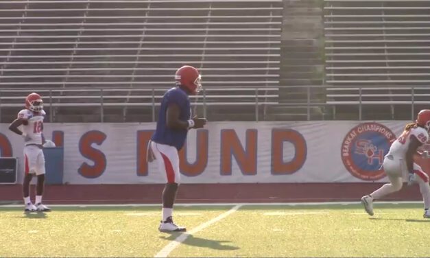 QB 3-Step Footwork Progression- Sam Houston State