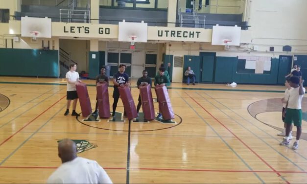 RB 5 Bag Drill (Gap Scheme Emphasis)- New Utrecht HS (NY)