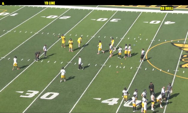 RB Routes on Air Drill- Missouri Western