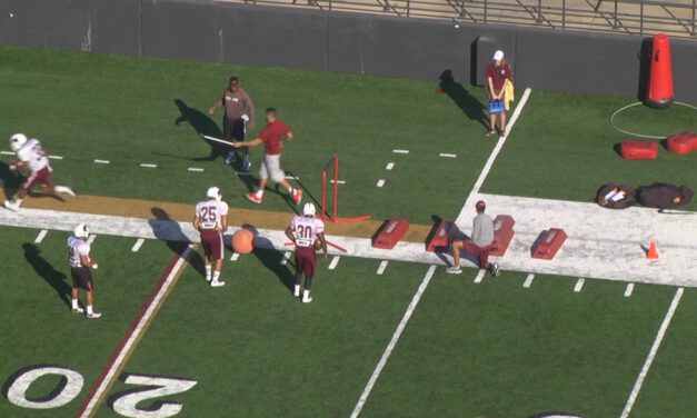 RB STACKED BAG DRILL- Davidson University