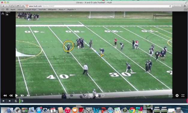 Roy Concept RPO Drill (narrated)- St Anselm University