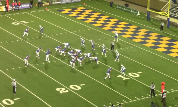 Split Mid-Zone Concept (30 Personnel Pistol Formation)- South Dakota State University