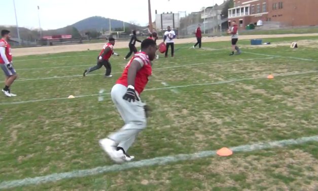 Two Man Peanut Drill (off pass action)- Bridgewater College (VA)