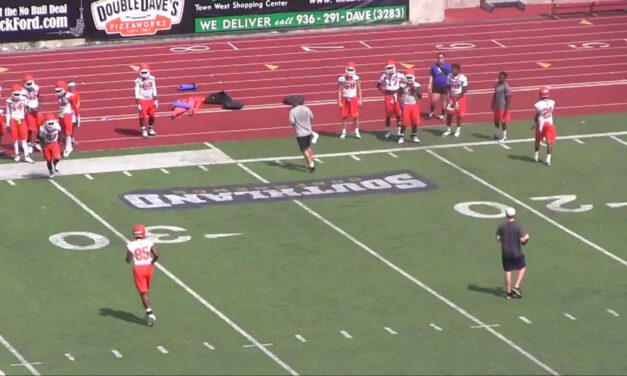 WR Break Foot Technique Drill- Sam Houston State