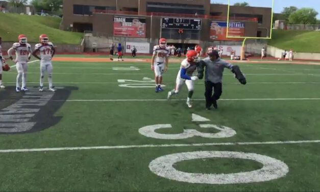 WR Look Away Drill- Sam Houston State