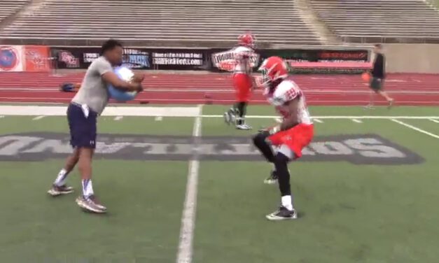 WR Stalk Drill (with Med Ball)- Sam Houston State