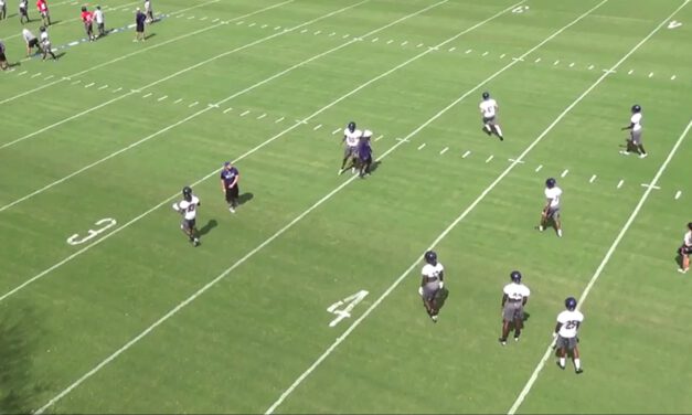 WR Stalk Lockout Drill- Stephen F Austin