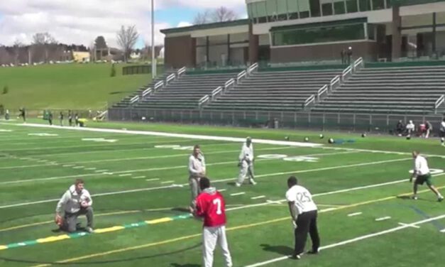 Zone Bubble RPO Drill- Morrisville State College (NY)