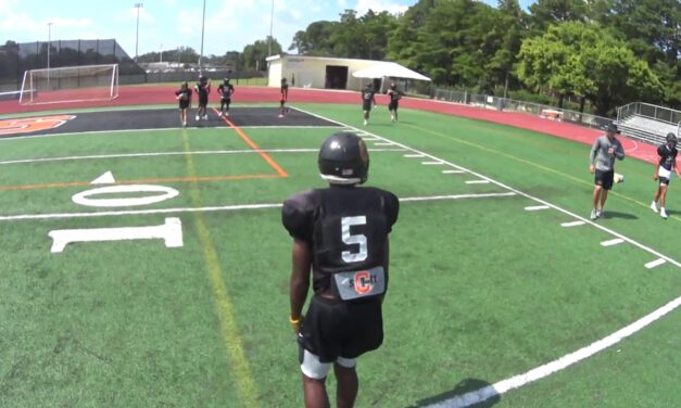 Two-Way Go Tackle Drill- Catholic HS (LA)