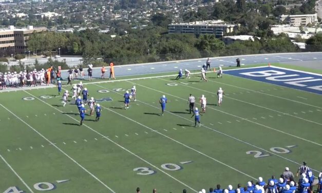 QB Beanbag Movement Drill- College of San Mateo