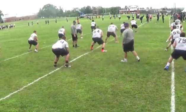 OL Kick Down the Line Drill- Utica College (NY)