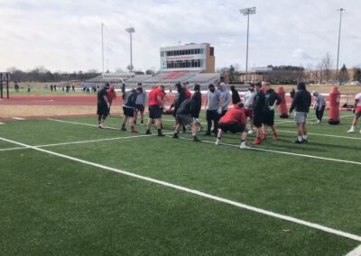 OL Pre-Practice Drills- Ferris State University (MI)