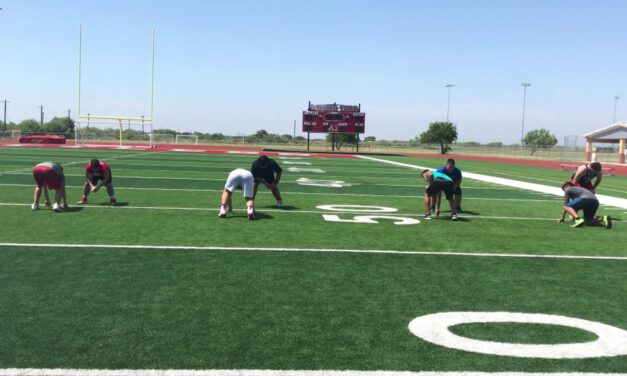 DL One on One Pass Rush Drill- Rio Grande City HS (TX)