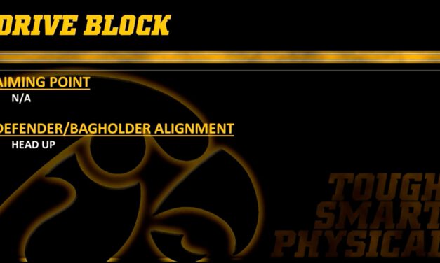 OL Drive Block Drill- University of Iowa
