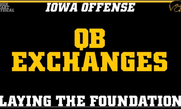 QB/RB Mesh Drill (Wide Zone Emphasis)- University of Iowa