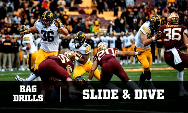 RB Slide and Drive Drill- University of Iowa