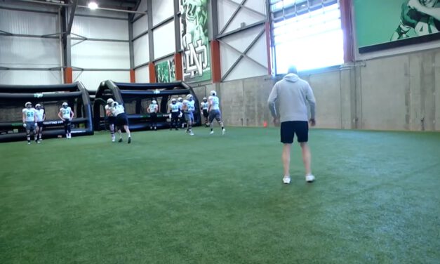 OL Wide Reach Drill- University of North Dakota