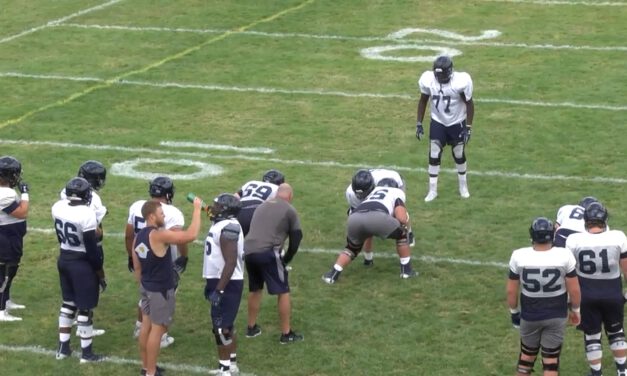 OL Shuffle Pull Drill Sequence- Kent State University (OH)