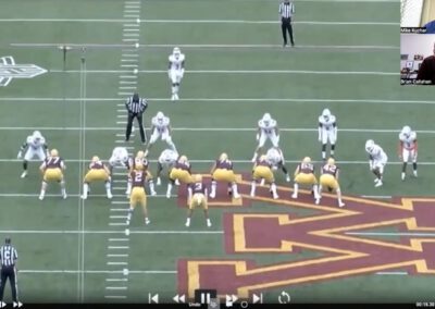 Tight Zone Concept (narrated)- University of Minnesota