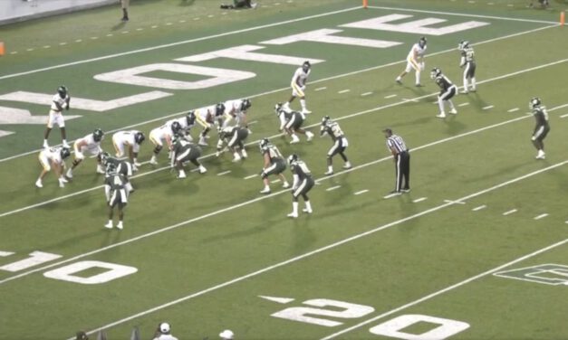 Wide Zone Concept (3-man surface variety)- William and Mary (VA)