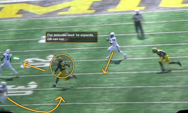 UCONN’s Quick Game Controls off Wide Zone
