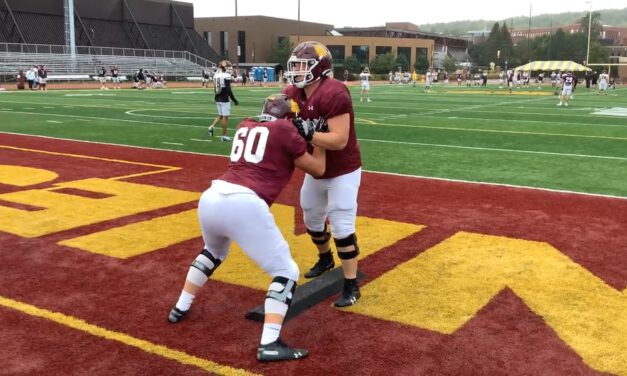 OL Inside Drive Drill- University of Minnesota Duluth