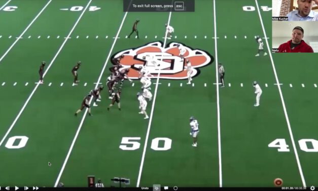 Wide Zone (Y Lead Variation)- University of South Dakota
