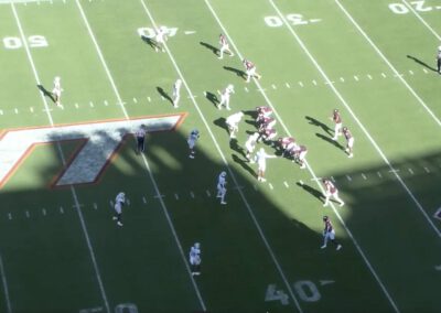 Wide Zone (Y-Lead Variant)- Virginia Tech University