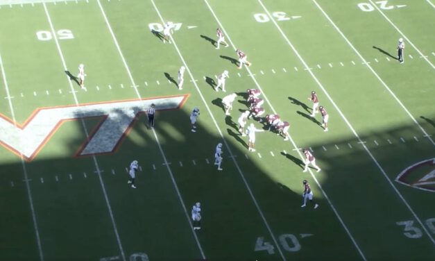 Wide Zone (Y-Lead Variant)- Virginia Tech University