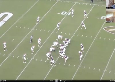 Wide Zone (Y-Lead Variation)- Virginia Tech University