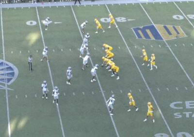 Cover 1 Pressures (Four Man Rushes, Bear Presentations)- Various FBS Programs