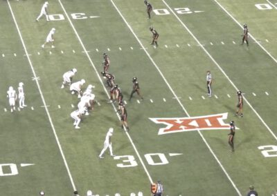 Cover 1 Man Pressures (Five Man Rushes, Bear Presenations)- Various FBS Programs